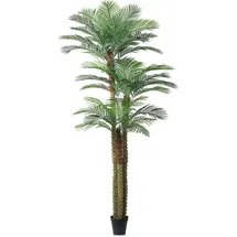 luxuskollektion Künstliche Palme UV Goldrattan Terrasse Pool Innenraum 300 cm