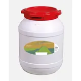 Basic Nature Relags Weithalstonne, rund weiß, 26l
