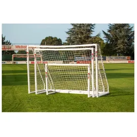 powershot Fußballtor Weiß 2,4 x 1,2 m