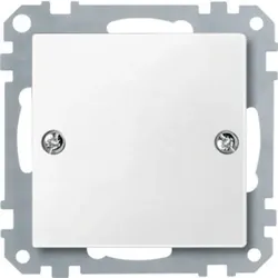 1St. Merten 460619 Blindabdeckung polarweiß, System M für Sonderanfertigung Komm...
