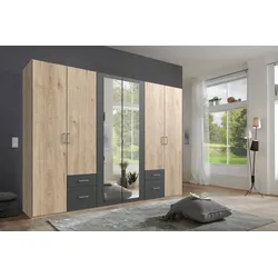Kleiderschrank FREIBURG - braun