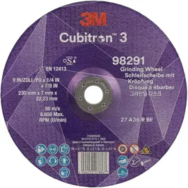 Cubitron 98291 Typ 27 Schruppscheibe 230 mm 10 Stück