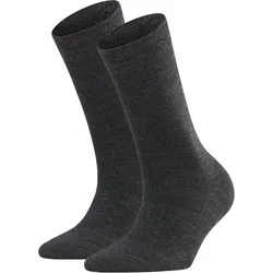 Socken Damen 2er Pack Stretch-FALKE Softmerino SO 37