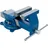 BGS Schraubstock Stahl 150 mm blau geschmiedet