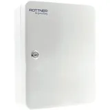 rottner security gmbh vertrieb v. sicherheitsanlagen Schlüsselbox SK 40 H300xB245xT85mm lichtgrau STA Anz.Hak.40