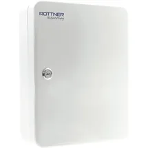 rottner security gmbh vertrieb v. sicherheitsanlagen Schlüsselbox SK 40 H300xB245xT85mm lichtgrau STA Anz.Hak.40