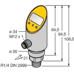 TURCK Drucksensor PS01VR3102UPN8XH1141