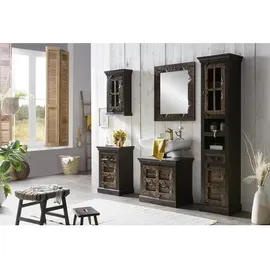 SIT Möbel Waschbeckenunterschrank Almirah 66 x 60 x 41 cm Braun