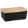 KESPER Brotbox Kunststoff Schwarz