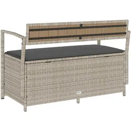 vidaXL Gartenbank 55 x 74 x 0 cm Grau