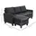 Homcom Ecksofa mit Schlaffunktion (833-944)