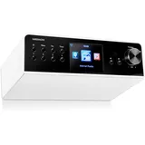 MEDION P85063 Internet Küchenradio mit DAB+ (Unterbauradio, WLAN, UKW, Spotify Connect, DLNA-/UPnP, Farbdisplay) weiß
