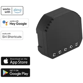 Hama WiFi-Nachrüst-Schalter für Leuchten und Steckdosen, Unterputzmontage (Energiesparen & Smart Home)