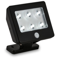 Briloner LED-Außenstrahler Kollig mit Sensor, IP54, schwarz
