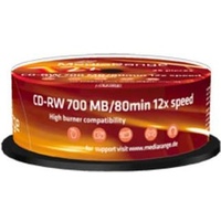 MediaRange CD-RW 700MB 12x 25er Spindel