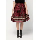 Ulla Popken Rock in rot 50 - Normalgröße