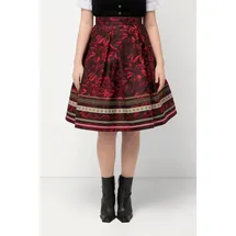 Ulla Popken Rock in rot 50 - Normalgröße