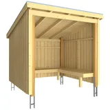 Plus Gartenhaus Nordic 2,18 x 2,29 m Beige