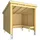 Plus Gartenhaus Nordic 2,18 x 2,29 m Beige