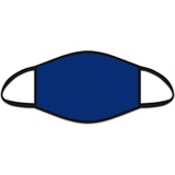 Roost Mund-Nasen-Maske Blau uni