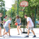 Homcom A61-020 Basketball-System