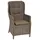 Merxx Riviera Hochlehner 83 x 66 x 110 cm grau