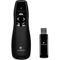 Logitech Wireless Presenter R400 - Präsentations-Fernsteuerung - HF