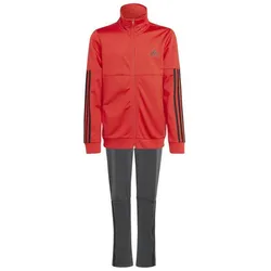Adidas Team 3 Kinder-Trainingsanzug in Rot - 152