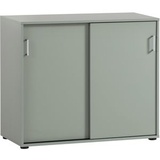 MÖBELPARTNER Schiebetürenschrank Niels, 701888 pistazie 2 Fachböden 100,0 x 41,0 x 83,6 cm