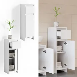 Vicco Emma Midischrank 30 x 95 x 30 cm Weiß