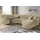 DOMO collection Wohnlandschaft DOMO COLLECTION "Bahia mit viel Platz, zeitloses Design, U-Form", beige, B:308cm H:91cm T:200cm, Luxus-Microfaser (100% Polyester), mit Muster;Struktur (100% Polyester), Sofas, Wohnlandschaft, wahlweise mit Bettfunktion