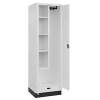 CP Putzmittelschrank Classic PLUS 080120-00 S10014 verkehrsweiß 60,0 x 50,0 x 195,0 cm, aufgebaut