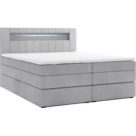 m-punkt KUBA KING 180 x 200 cm Grau