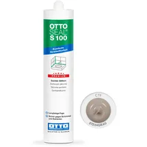 Otto-Chemie Premium Sanitärsilikon 300 ml C79 steingrau