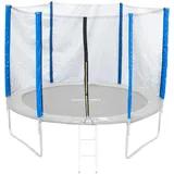 Jawinio Sicherheitsnetz Ersatznetz Trampolin-Netz Blau 2,44 m x 2,00 m