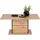 hom'in Hom`in Couchtisch Schwarz Eiche 110 x 65 x 50 cm