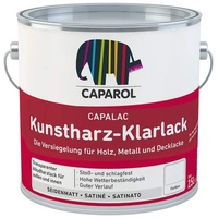 caparol Capalac Kunstharz Klarlack Seidenmatt 0,75 L