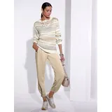 CREATION L Modal-Mix-Jersey-Hose Klassisch Braun 24