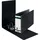 Leitz Aktenordner DIN A5 77 mm Schwarz 5 St.