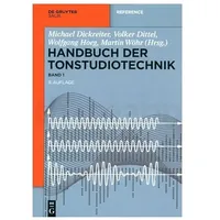 De Gruyter Saur Handbuch der Tonstudiotechnik