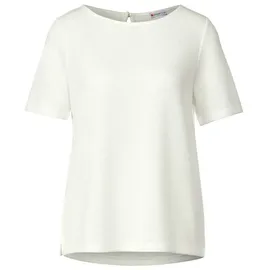 STREET ONE T-Shirt, Strick Look, für Damen, 10108 OFF WHITE, 38