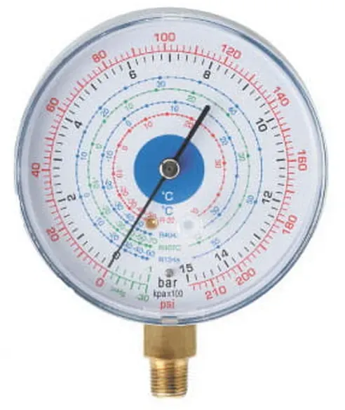 REFCO Hochdruckmanometer M2-500-DS-CLIM (R22/R-407c/R410a)
