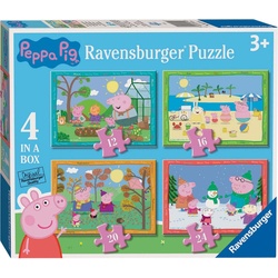 Ravensburger Peppa Pig Jahreszeiten-Puzzle