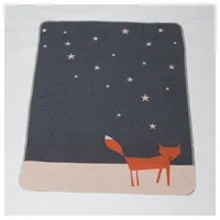 David Fussenegger Babydecke Juwel Fuchs unter Sternen grau