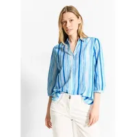 Cecil Gestreifte Hemdbluse - Blau