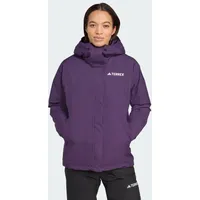 Adidas TERREX MULTI 2L RAIN.RDY INSULATED JACKET, Aurora Plum,