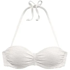 SUNSEEKER Bügel-Bandeau-Bikini-Top Damen Weiß 38 Cup E