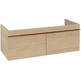 Villeroy & Boch Villeroy und Boch Venticello Waschtisch-Unterschrank A93805VJ 115,3 x 42 x 50,2 cm, Griff Copper, nordic oak