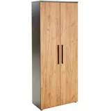 Novel Aktenschrank 80 x 40 x 197 grau