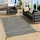Pergamon Natur Baumwolle Teppich Kelim Toskana (300 x 300 cm,